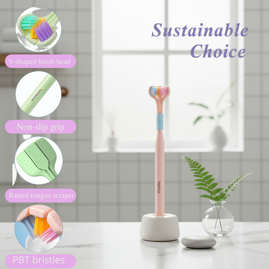 3D Toothbrush Sustainable Eco-Friendly