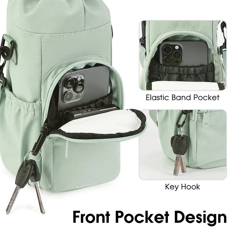 Crossbody for Water Bottle and Phone