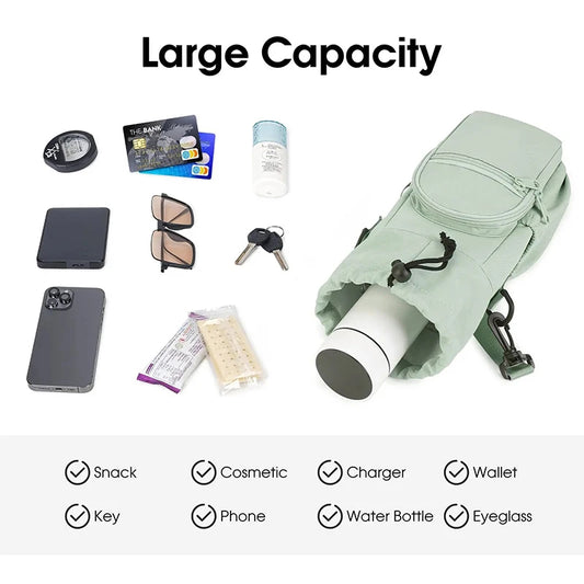 Crossbody for Water Bottle and Phone