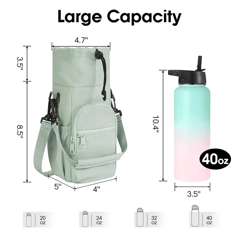 Crossbody for Water Bottle and Phone