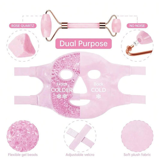 Gel Bead-Shaped Hot and Cold for Facial Care