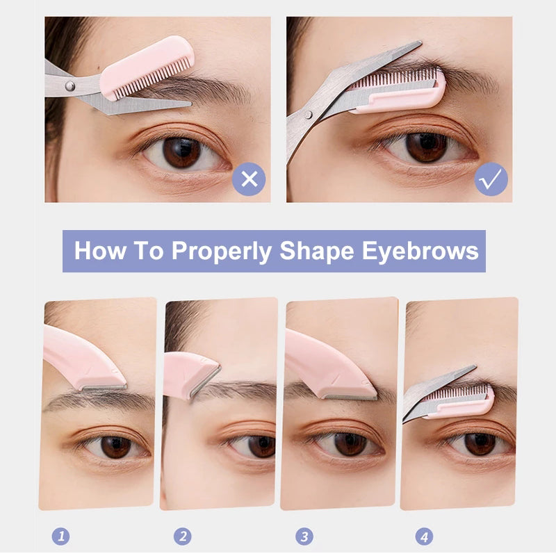 Bending Moon Eyebrow Trimmer