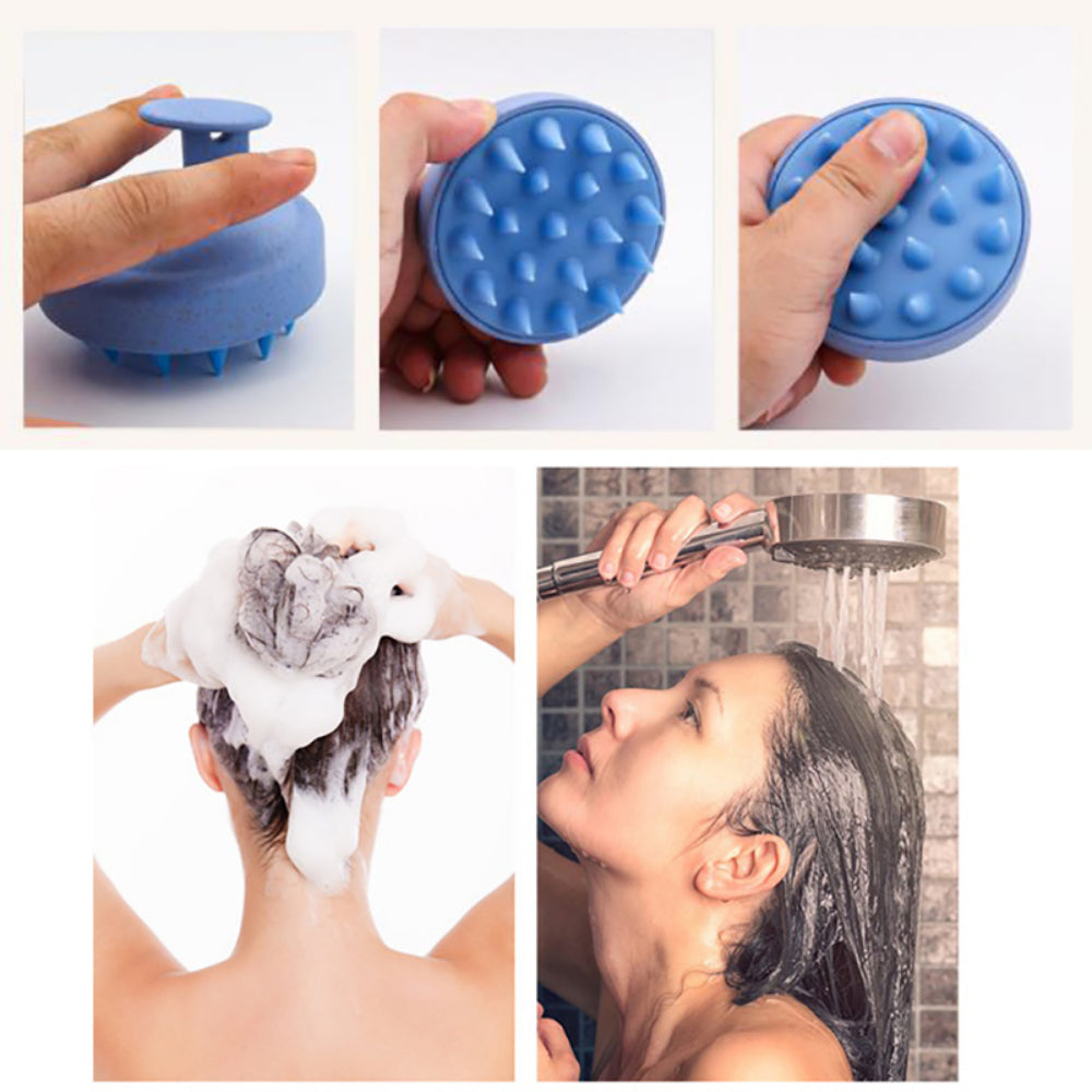 Portable Shampoo and Scalp Massager Brush