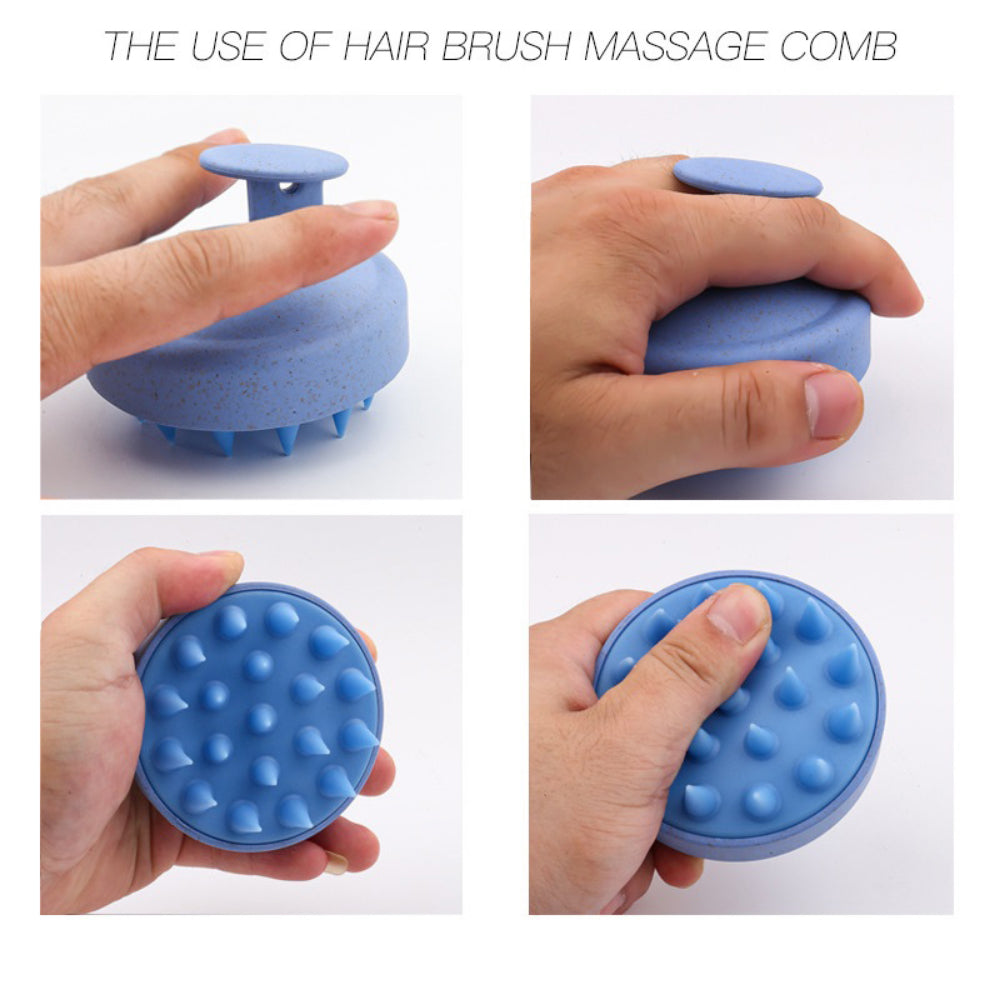 Portable Shampoo and Scalp Massager Brush