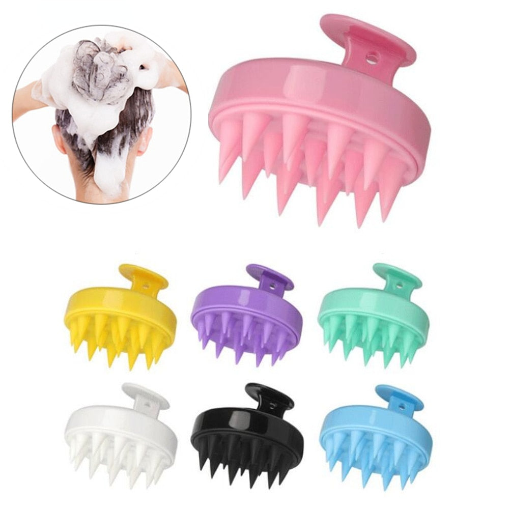 Portable Shampoo and Scalp Massager Brush