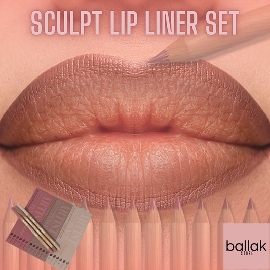 Sculpt Velvet Matte Lip Liner Set