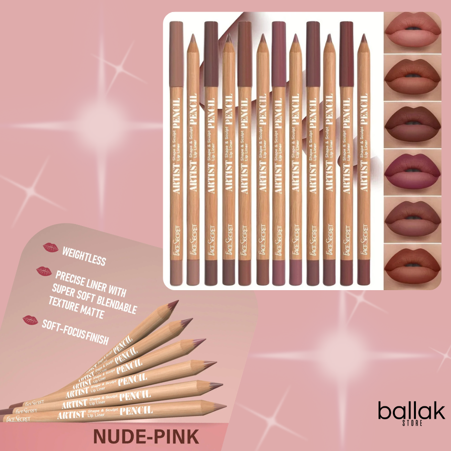 Sculpt Velvet Matte Lip Liner Set