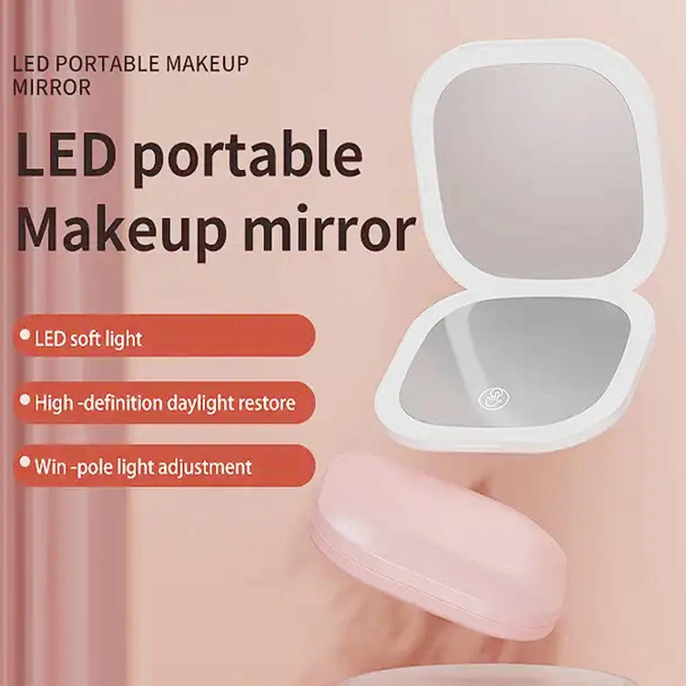 Small LED Makeup Mirror
