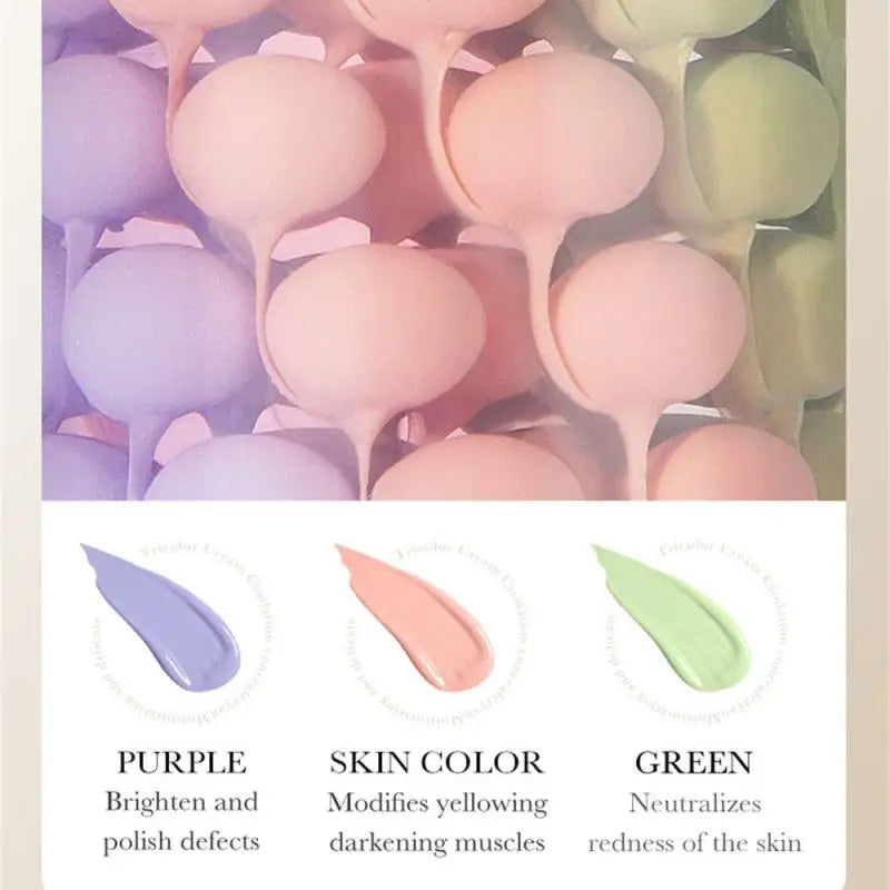 Three colors Face Primer with SPF 50