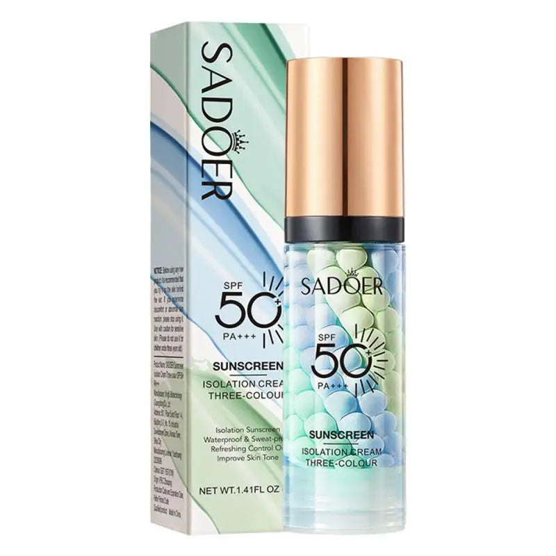 Three colors Face Primer with SPF 50