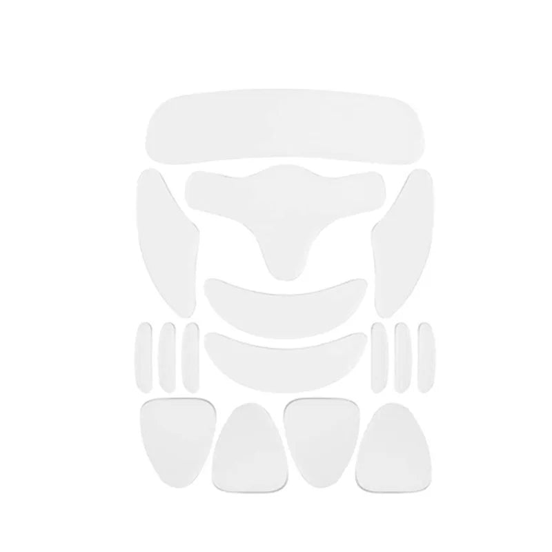 Transparent Stickers to Reduce Expression Lines