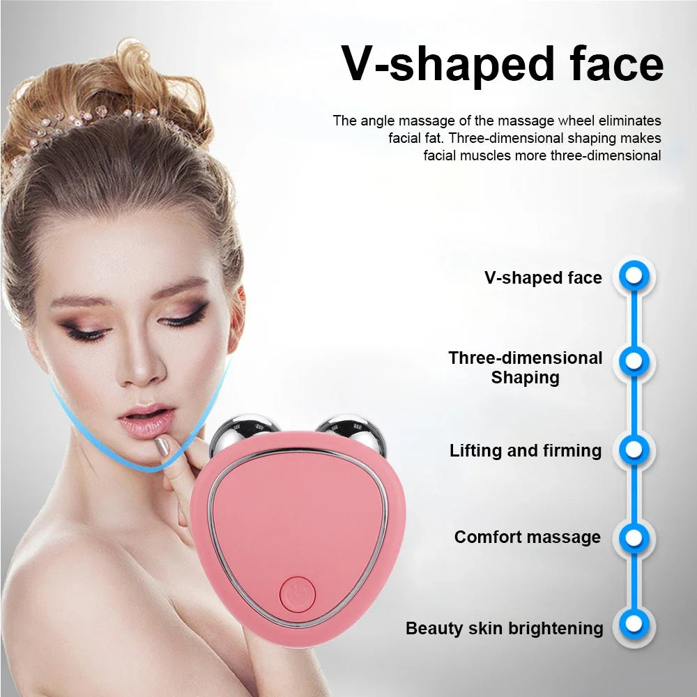 Ultrasonic Mini Electric Facial Massager
