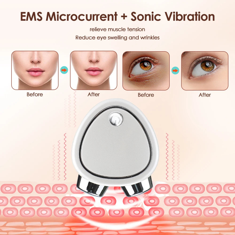 Ultrasonic Mini Electric Facial Massager