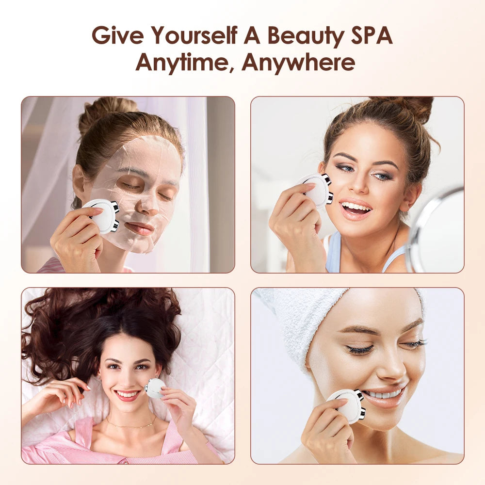 Ultrasonic Mini Electric Facial Massager