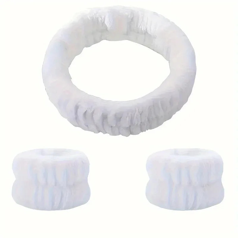Velvet Makeup Hairband Face Wash