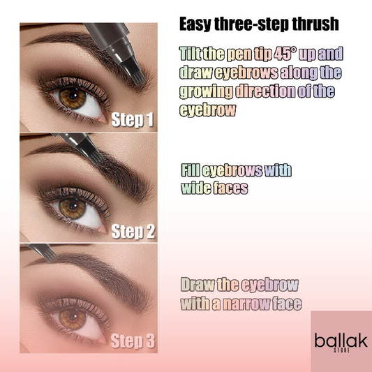 Waterproof Microblanding Eyebrow Pencil
