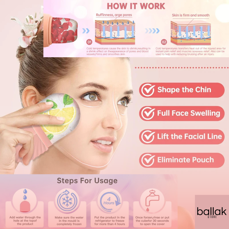 Ice Facial Massage Roller