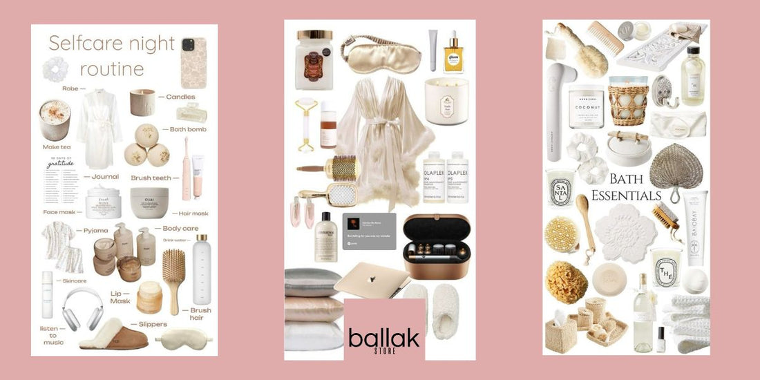 Selfcare night routine