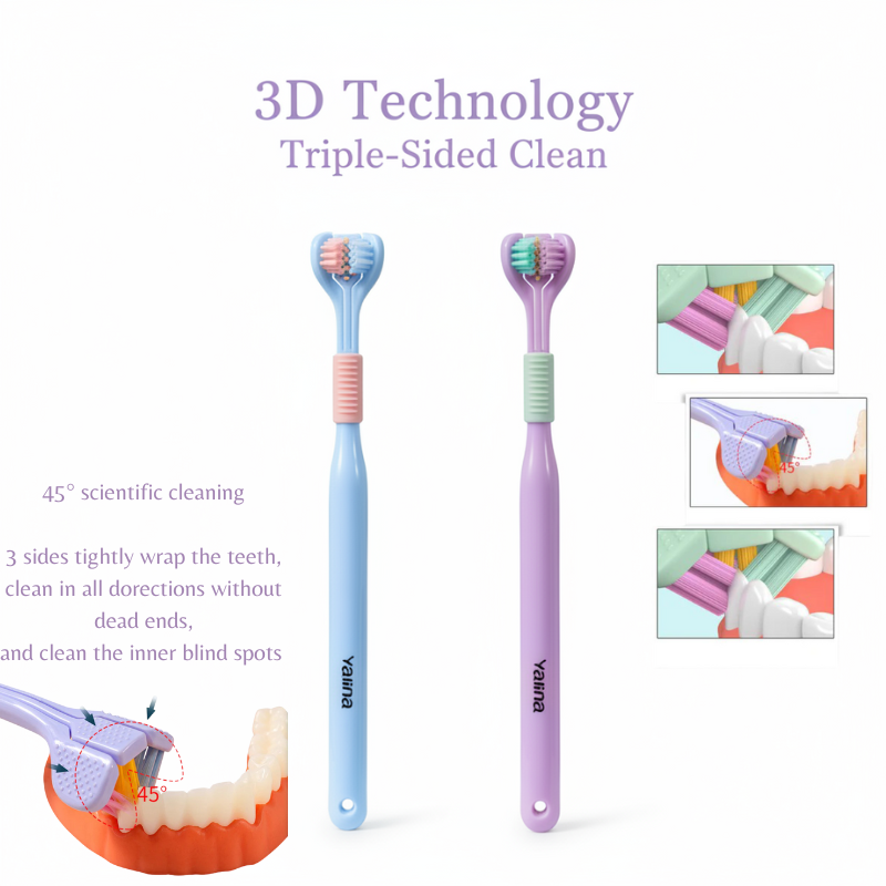 3D Toothbrush Sustainable Eco-Friendly