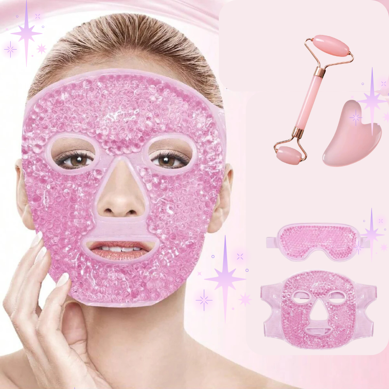 Gel Bead-Shaped Hot and Cold for Facial Care