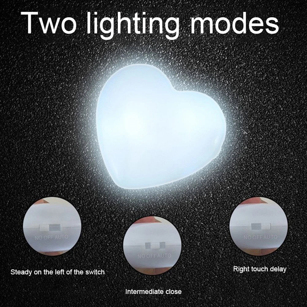 Lighting mode display with two modes and a switch illustration on a dark background