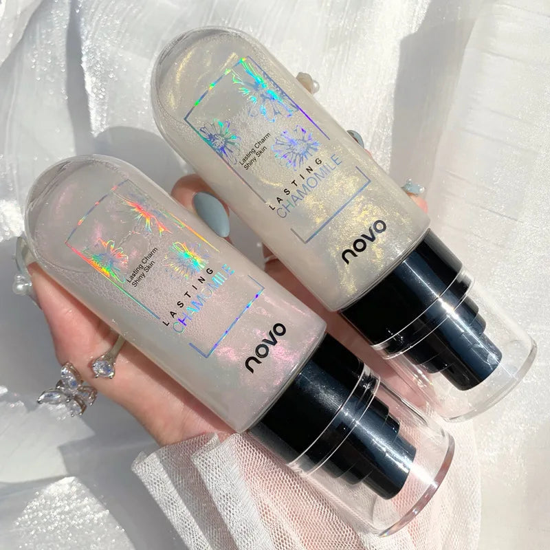 Long-Lasting Pearlescent Shimmer Makeup Setting Spray