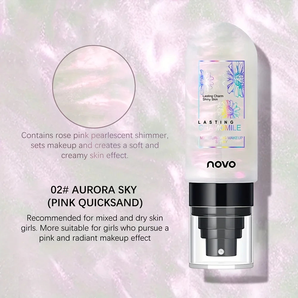 Long-Lasting Pearlescent Shimmer Makeup Setting Spray