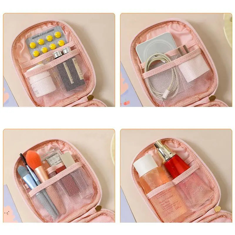 Mini Delicate & Elegant Handheld Makeup Bag Ladies