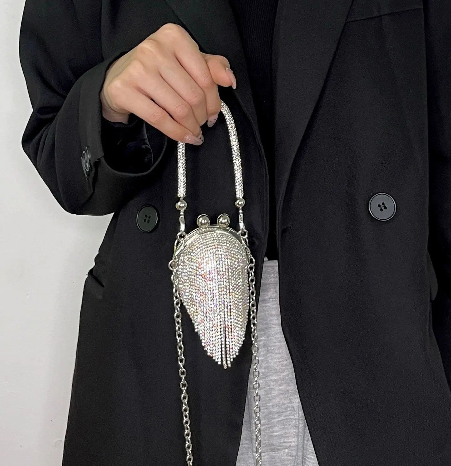 Mini Party Crystal Ball Clutch
