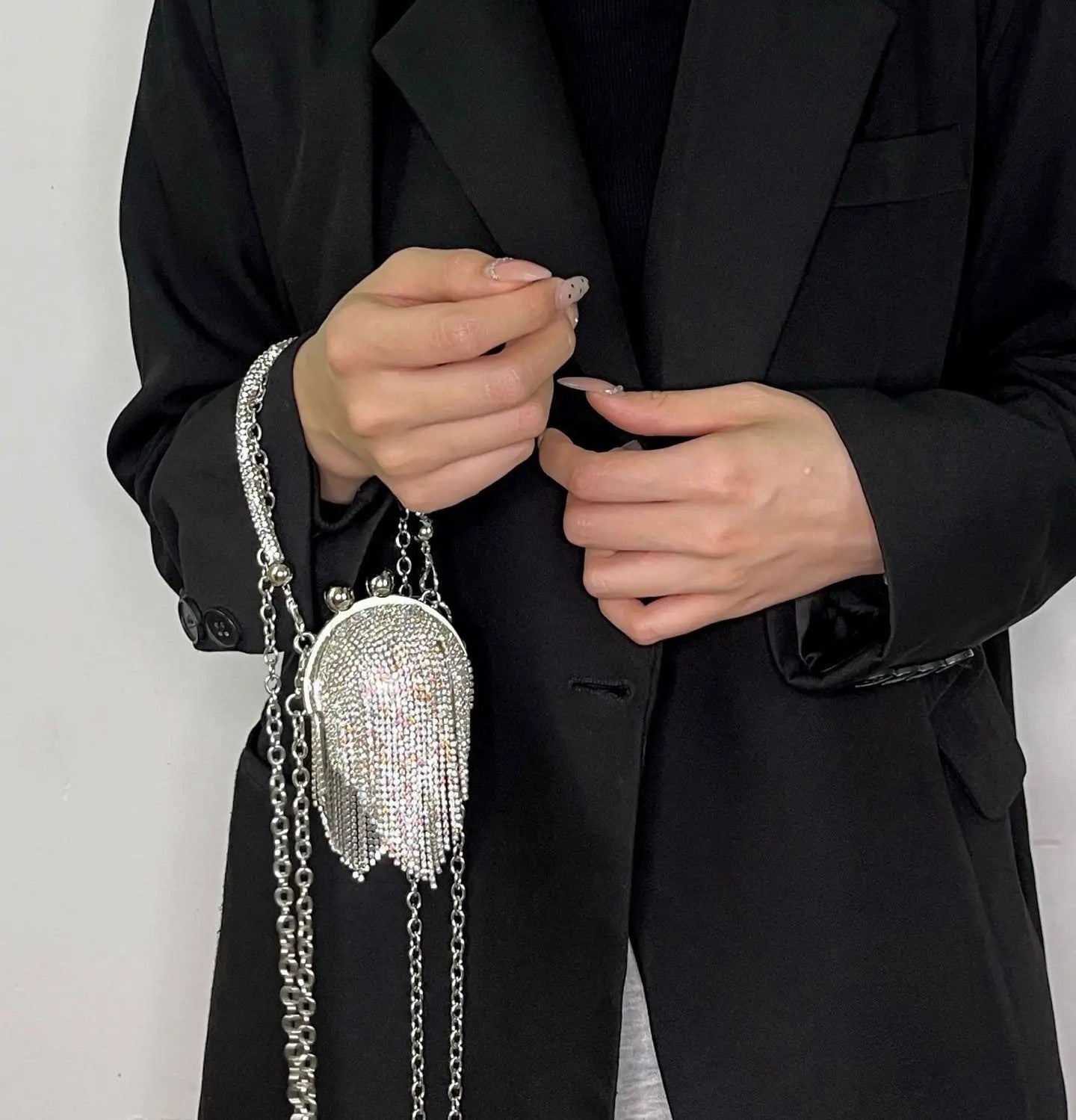 Mini Party Crystal Ball Clutch