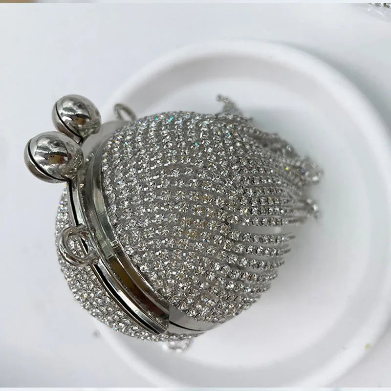 Mini Party Crystal Ball Clutch