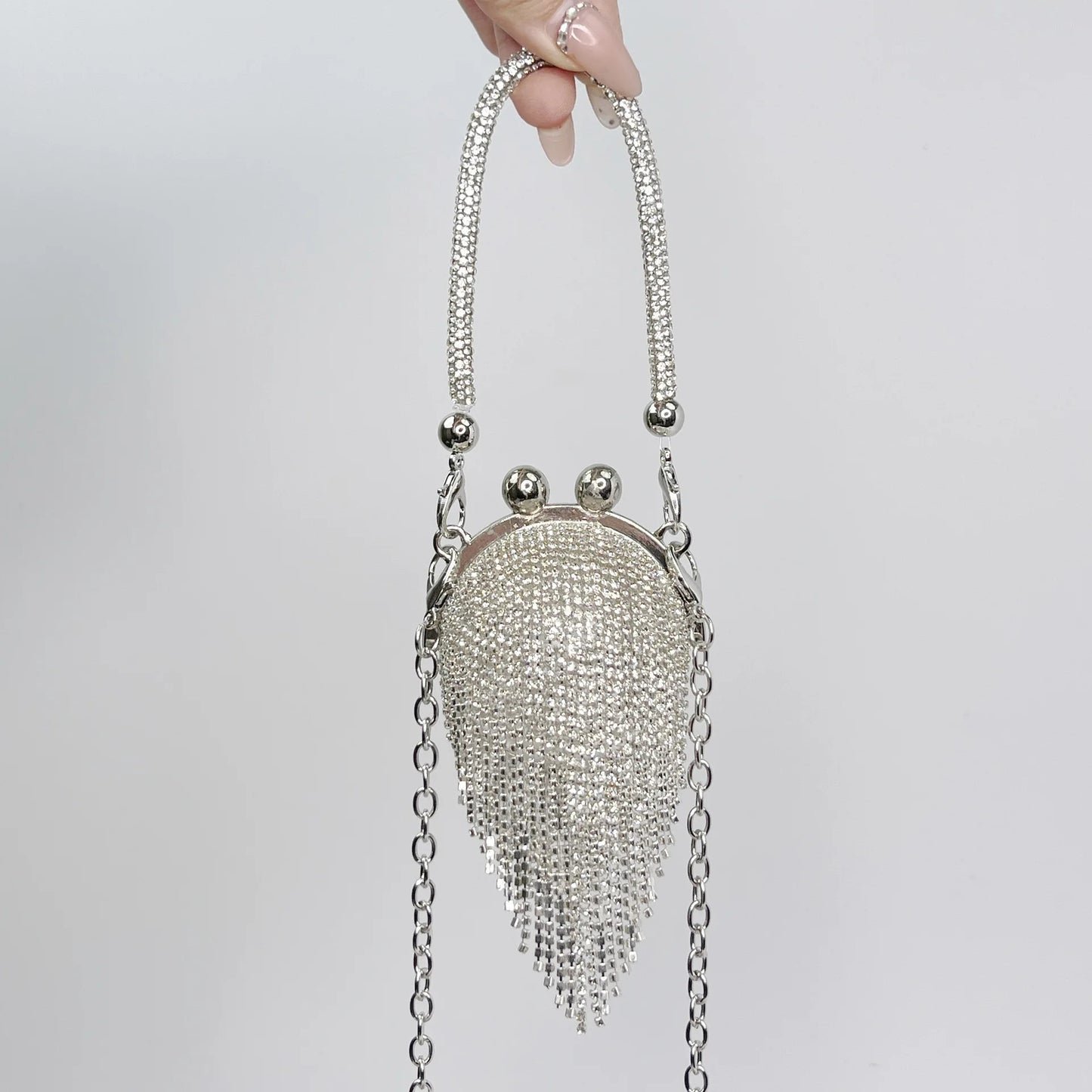 Mini Party Crystal Ball Clutch