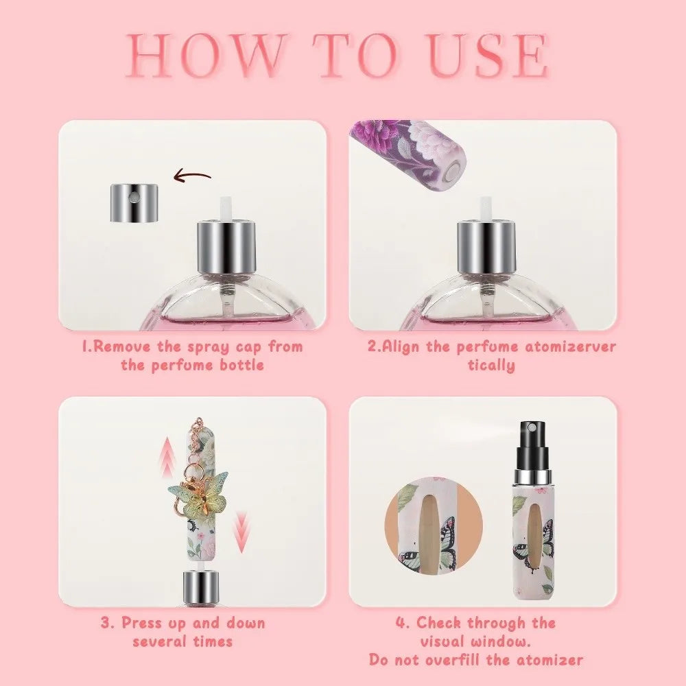 Mini Perfume Pump Travel Portable Spray