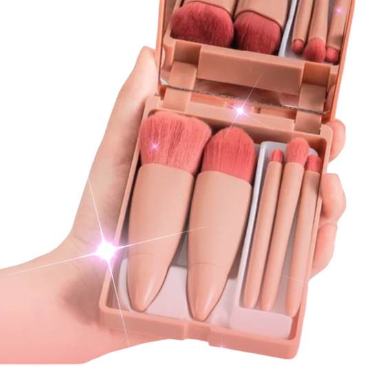 Portable Mini Makeup Brush Kit