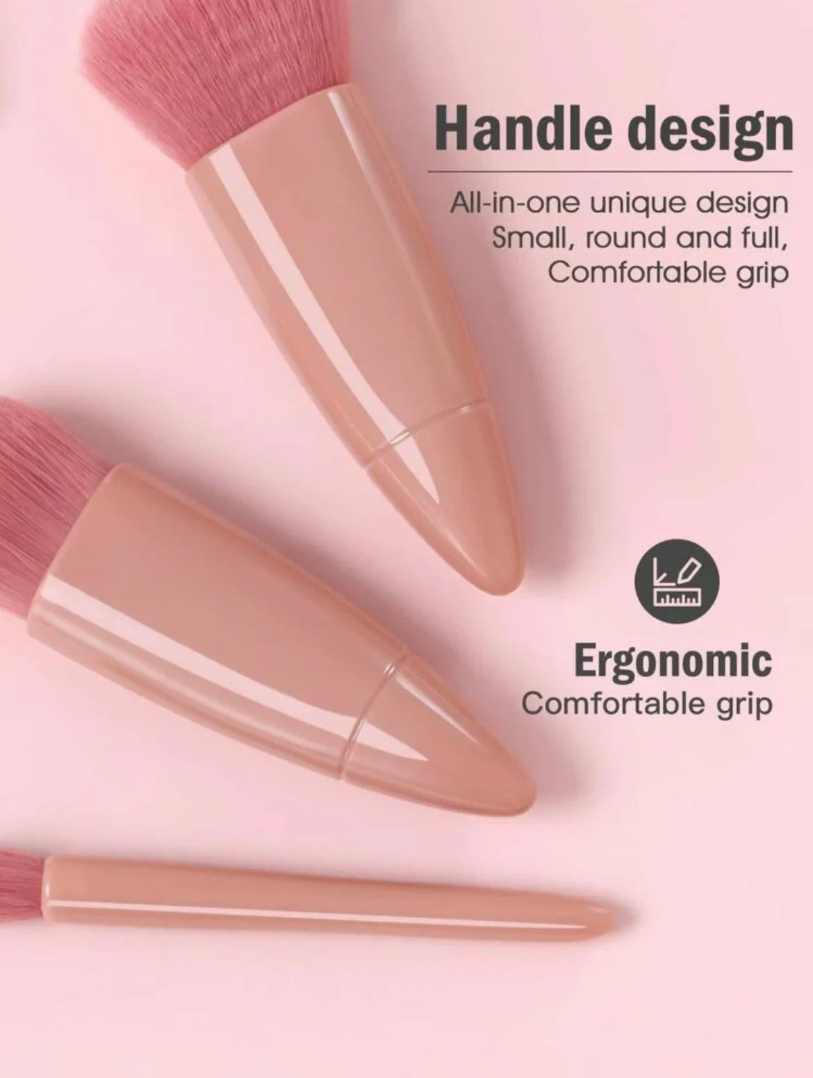 Portable Mini Makeup Brush Kit