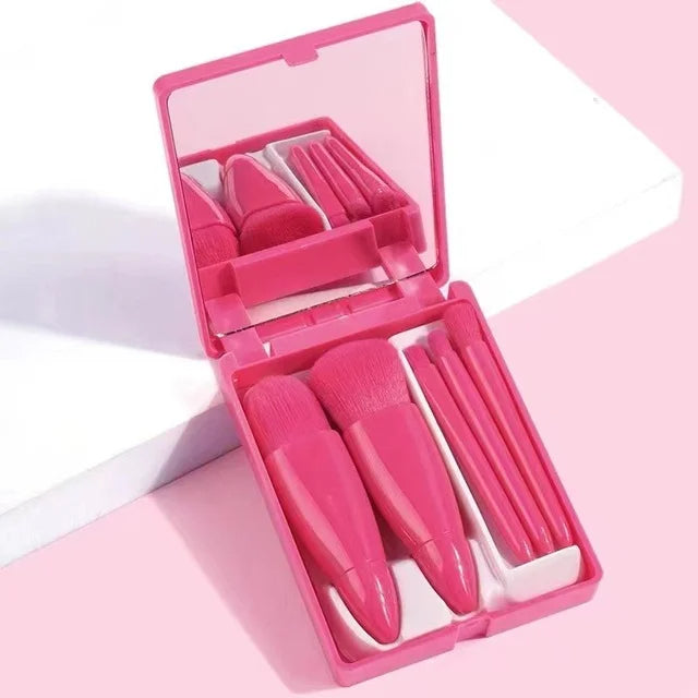 Portable Mini Makeup Brush Kit