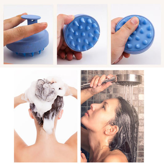 Portable Shampoo and Scalp Massager Brush