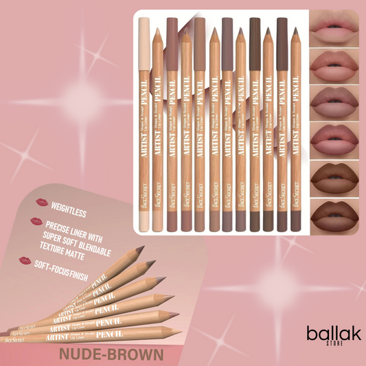 Sculpt Velvet Matte Lip Liner Set