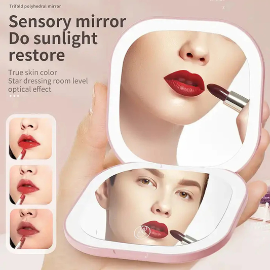 Small LED Makeup Mirror