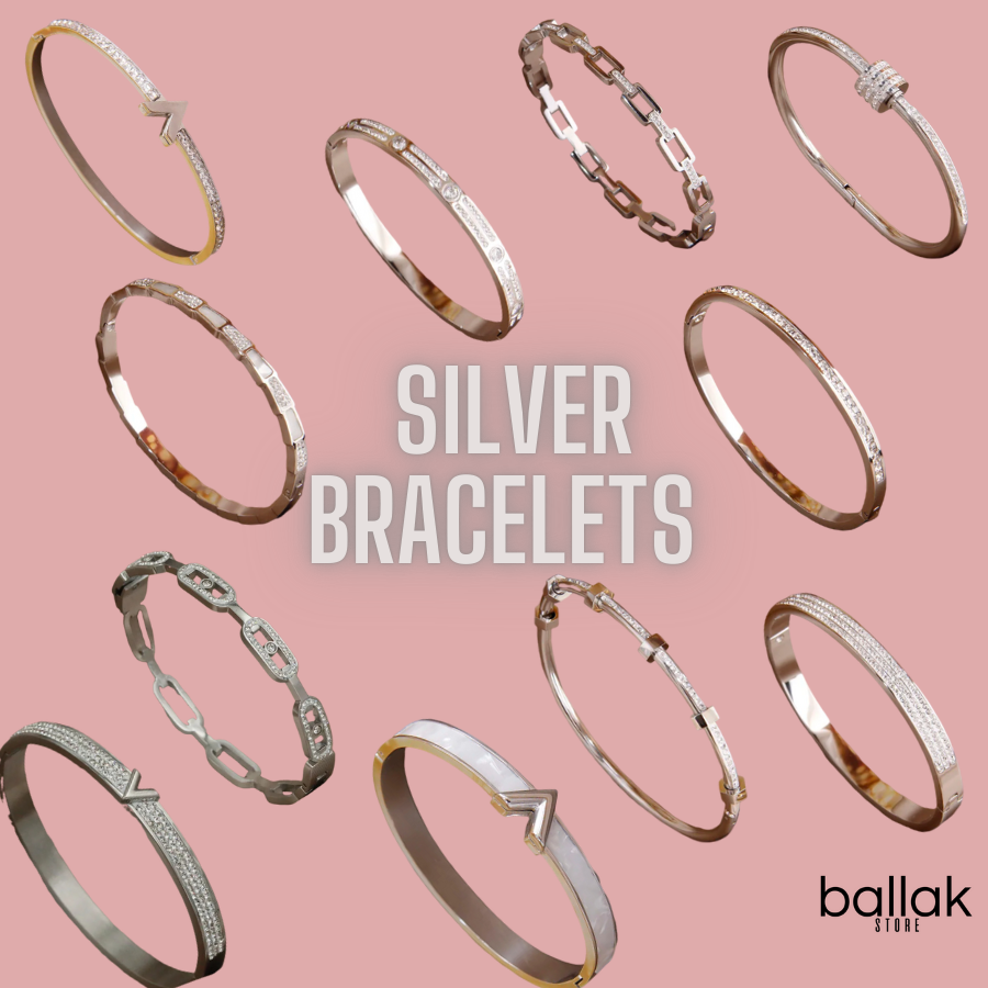 Elegant Stainless Steel Bracelets