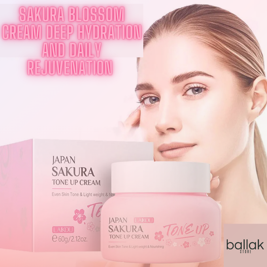 Sakura Blossom Cream Deep Hydration and Daily Rejuvenation